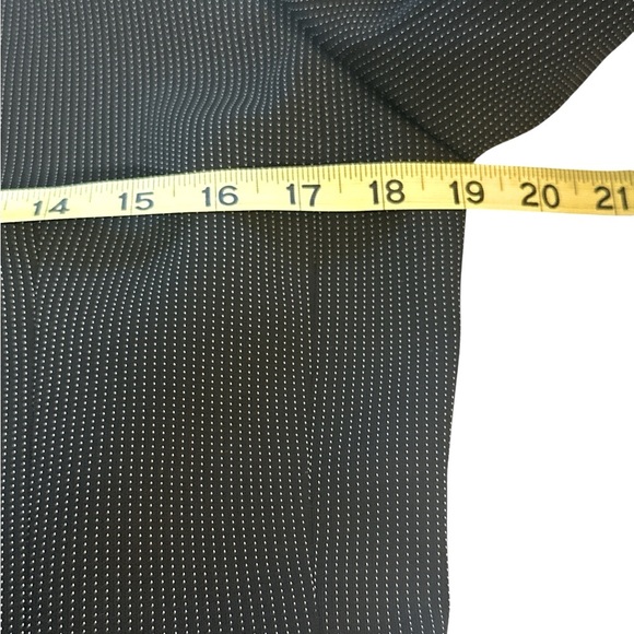 Ann Taylor Womens Black Notch Collar 5 Button Blazer Jacket - Picture 7 of 7